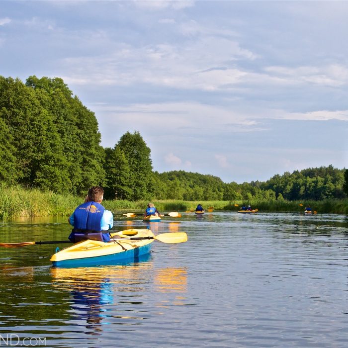 Kayaking On The Czarna Hańcza River, Wigry National Park